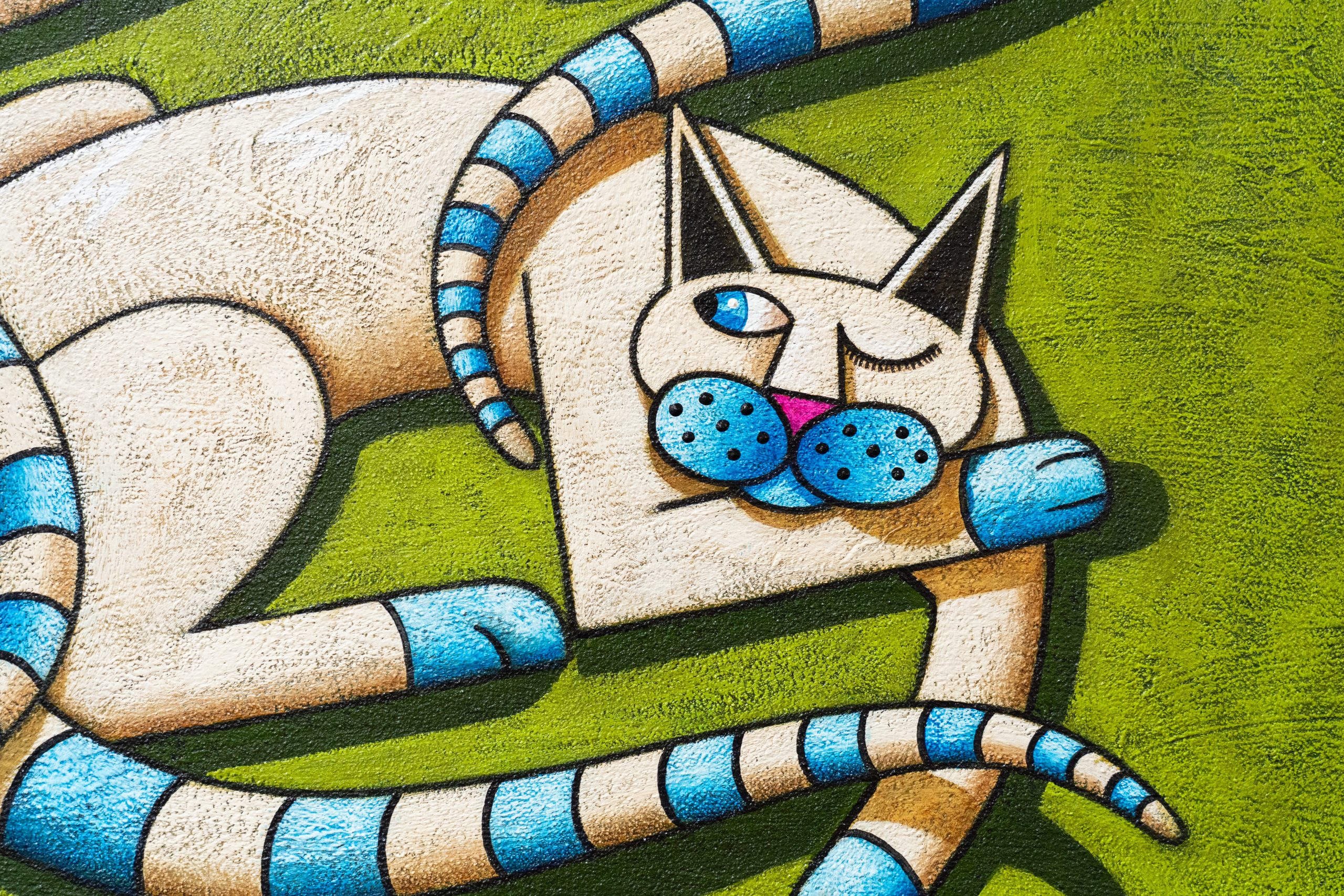 Jonathan Knuttel contemporary art vibrant colourful and fun paintings landscapes, animals, exciting colours, vivid Kilbaha Gallery