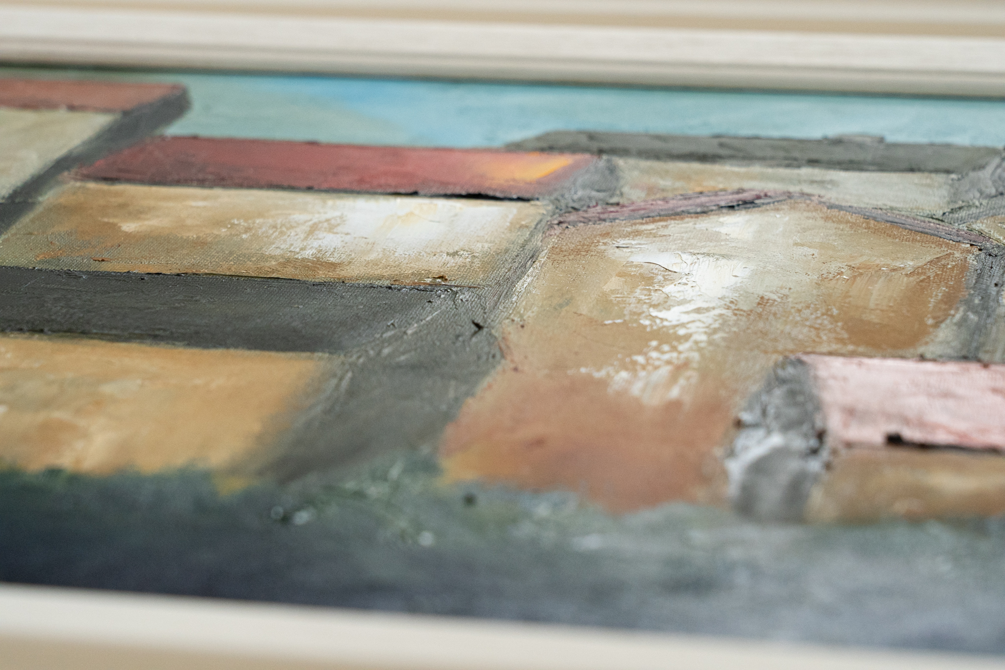 Padraig McCaul West Coast of Ireland Cottage Rural Ireland original Irish art beautiful oil painting signature colours vivid colour palette striking work interiors kilbaha Gallery