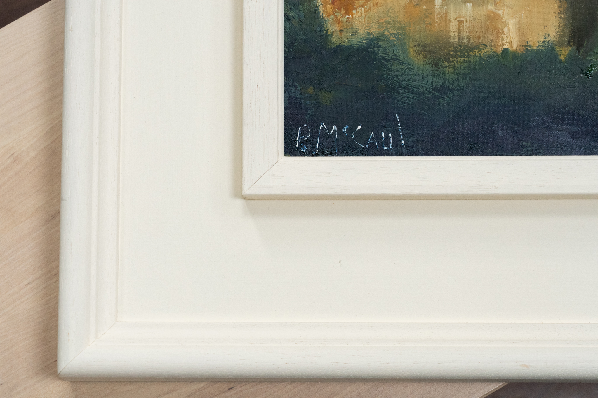 Padraig McCaul West Coast of Ireland Cottage Rural Ireland original Irish art beautiful oil painting signature colours vivid colour palette striking work interiors kilbaha Gallery